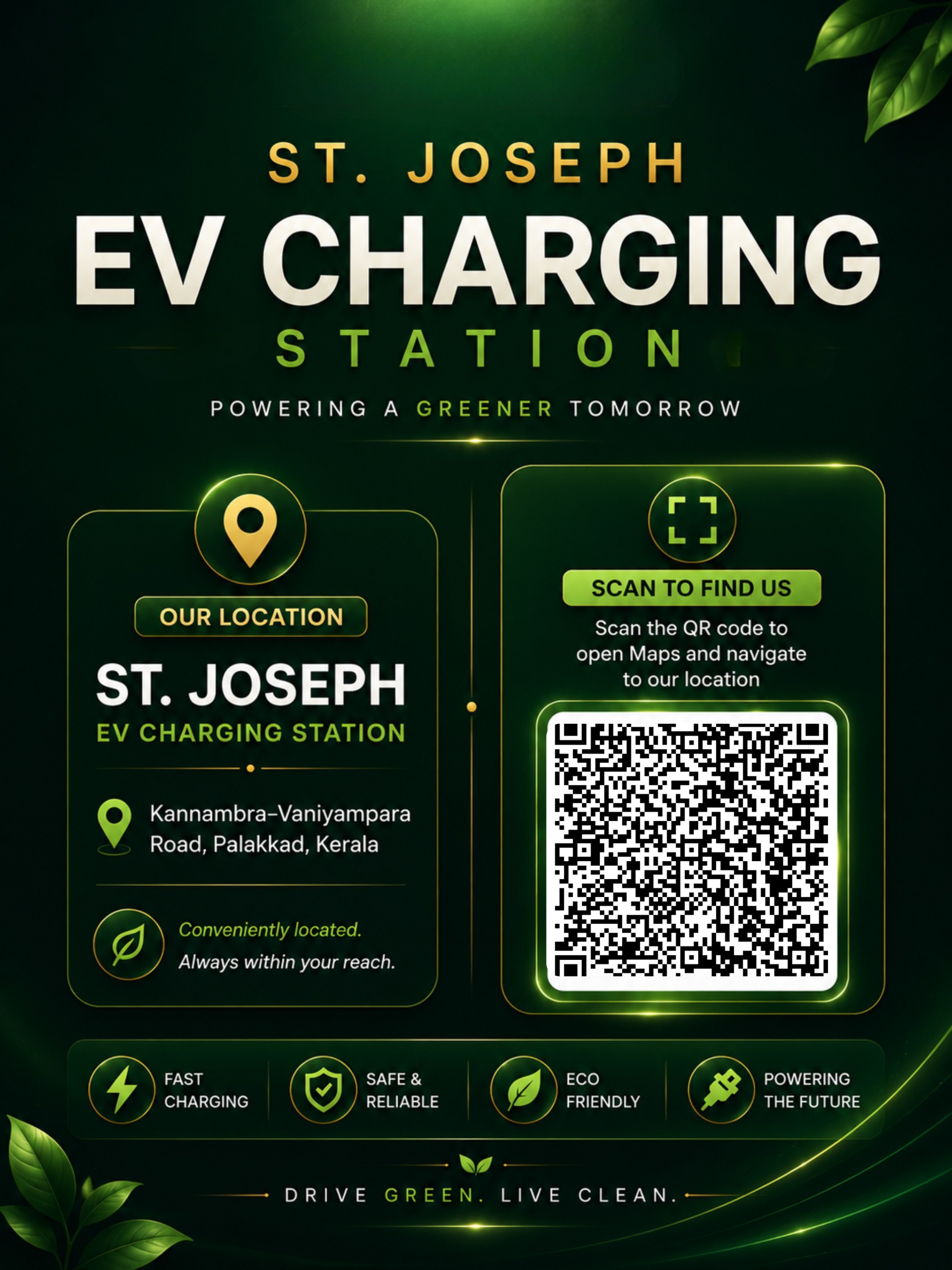 Electric vehicle charging plugged into fast DC charger during highway travel